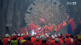 Caduto l'ultimo diaframma del Tunnel ferroviario di Base del Got