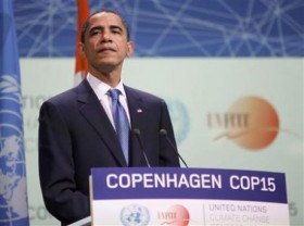 Il presidente Obama alla conferenza di Copenaghen
